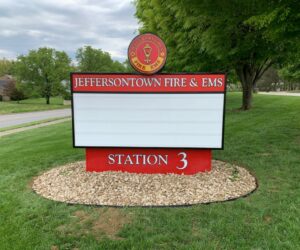Fire Department signage in Kentucky